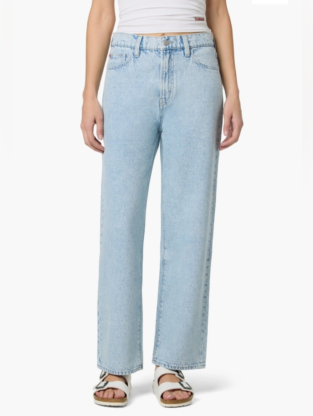 NWT Hudson Jeans Noa High Rise Straight Ankle Light Wash 28